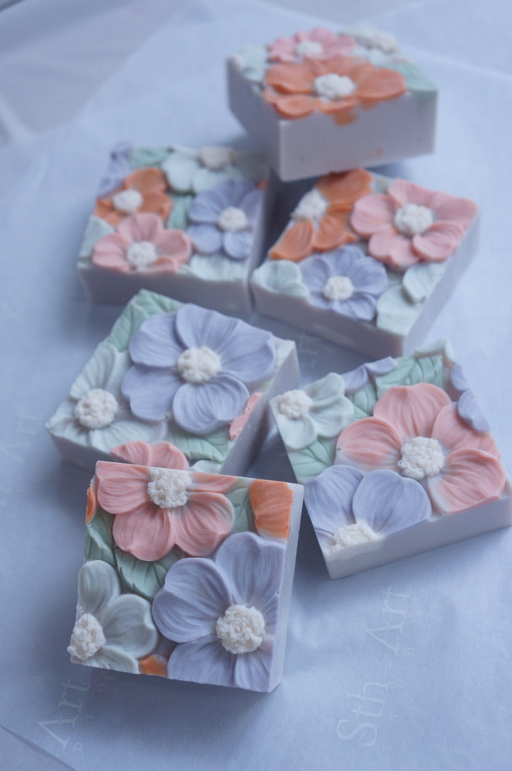 Blooming Cold Process Soap Wedding Favours (made-to-order)