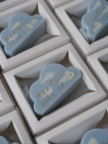Cloud Cold Process Soap Wedding Favours (made-to-order)