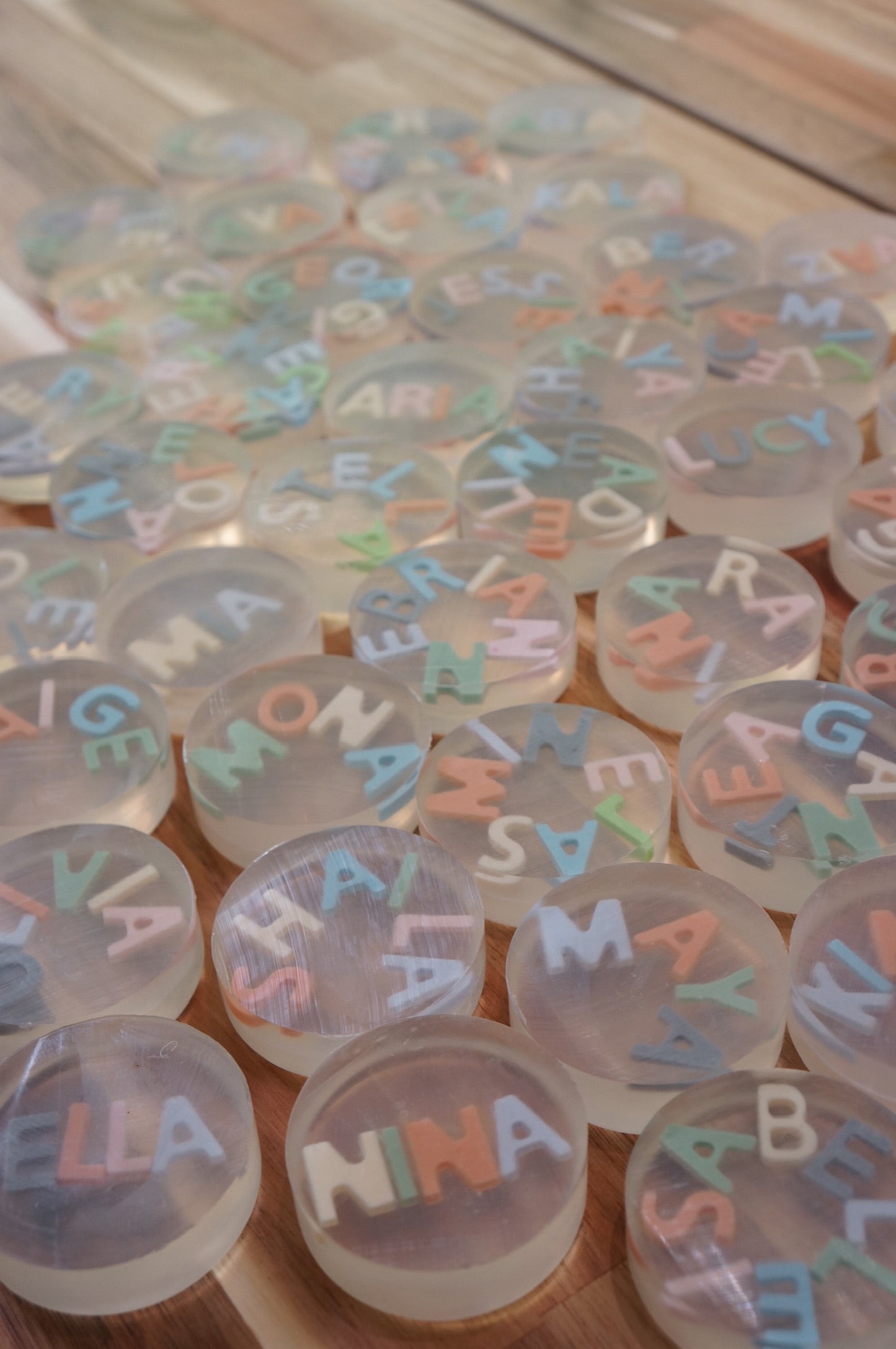 Customized Name Soap Birthday Favours (made-to-order)