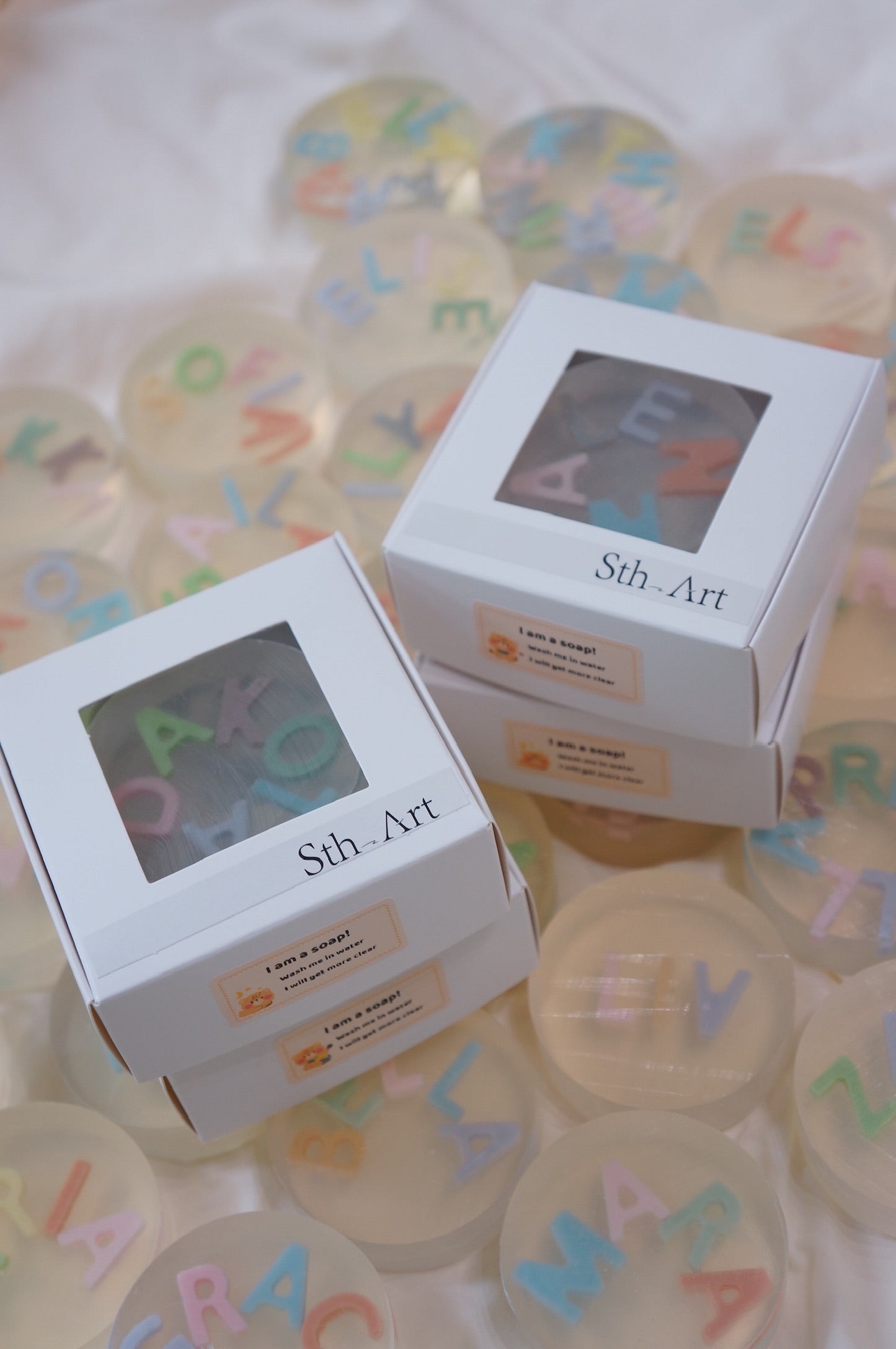Customized Name Soap Birthday Favours (made-to-order)