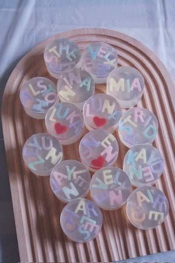 Customized Name Soap Birthday Favours (made-to-order)