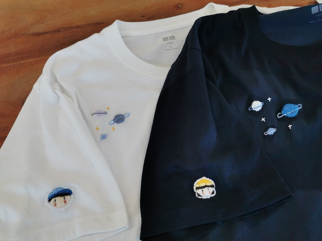 Couple Avatar - T-Shirt Embroidery Workshop