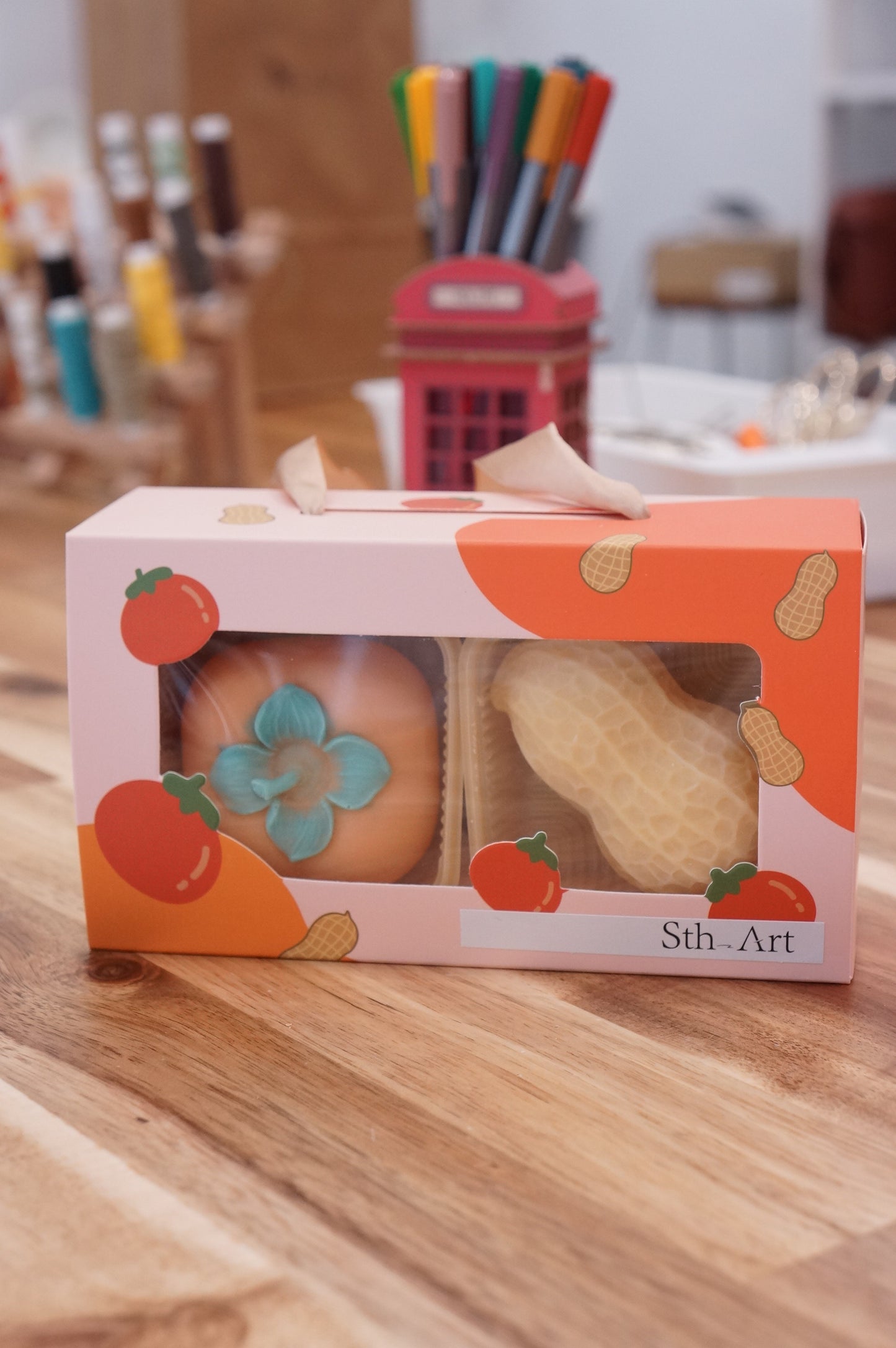 好柿花生 Persimmon & Peanut Cold Process Dual Set