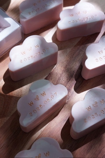 Cloud Cold Process Soap Wedding Favours (made-to-order)