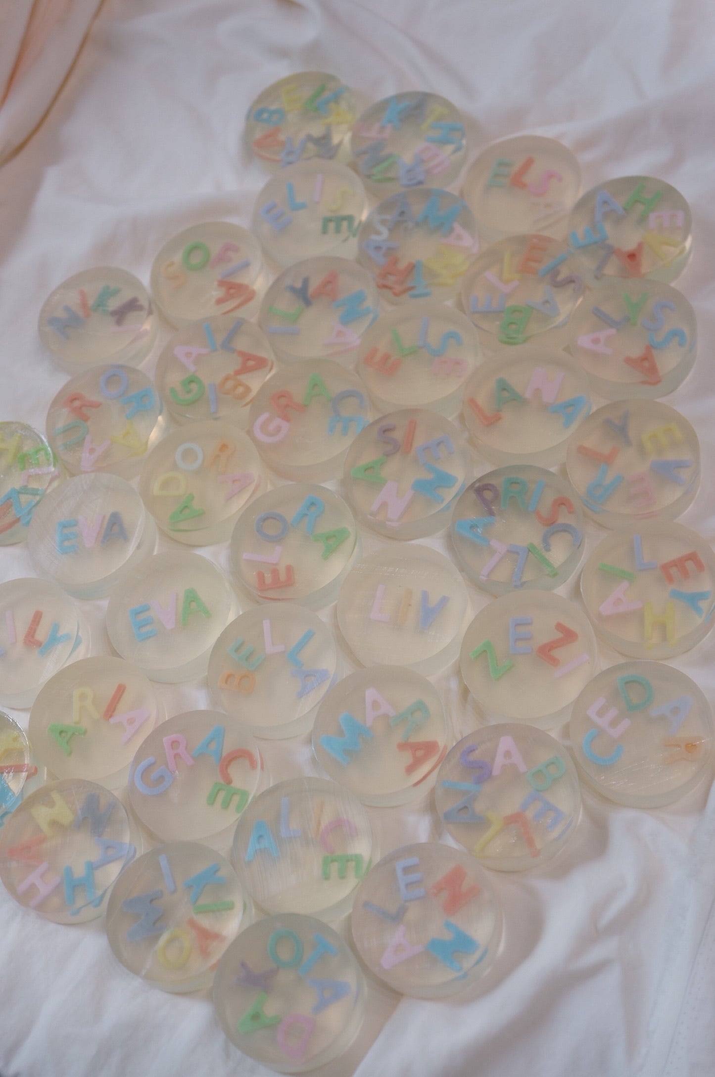 Customized Name Soap Birthday Favours (made-to-order)