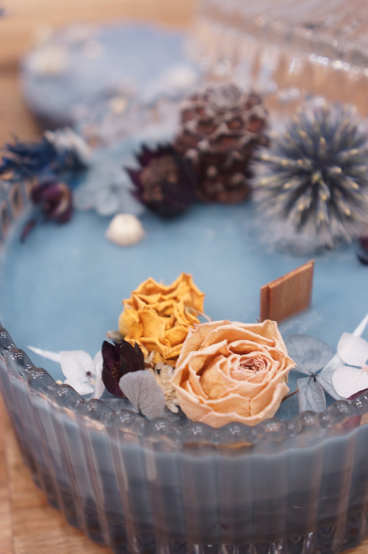 Candy Jar Dried Flower Candle Workshop