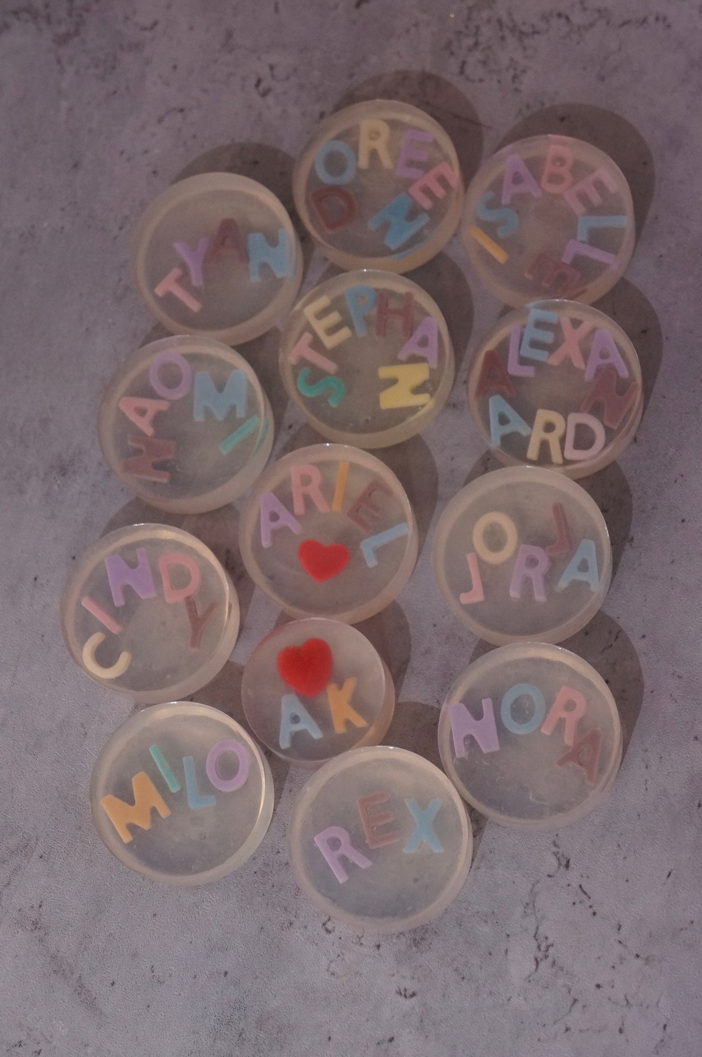 Customized Name Soap Birthday Favours (made-to-order)