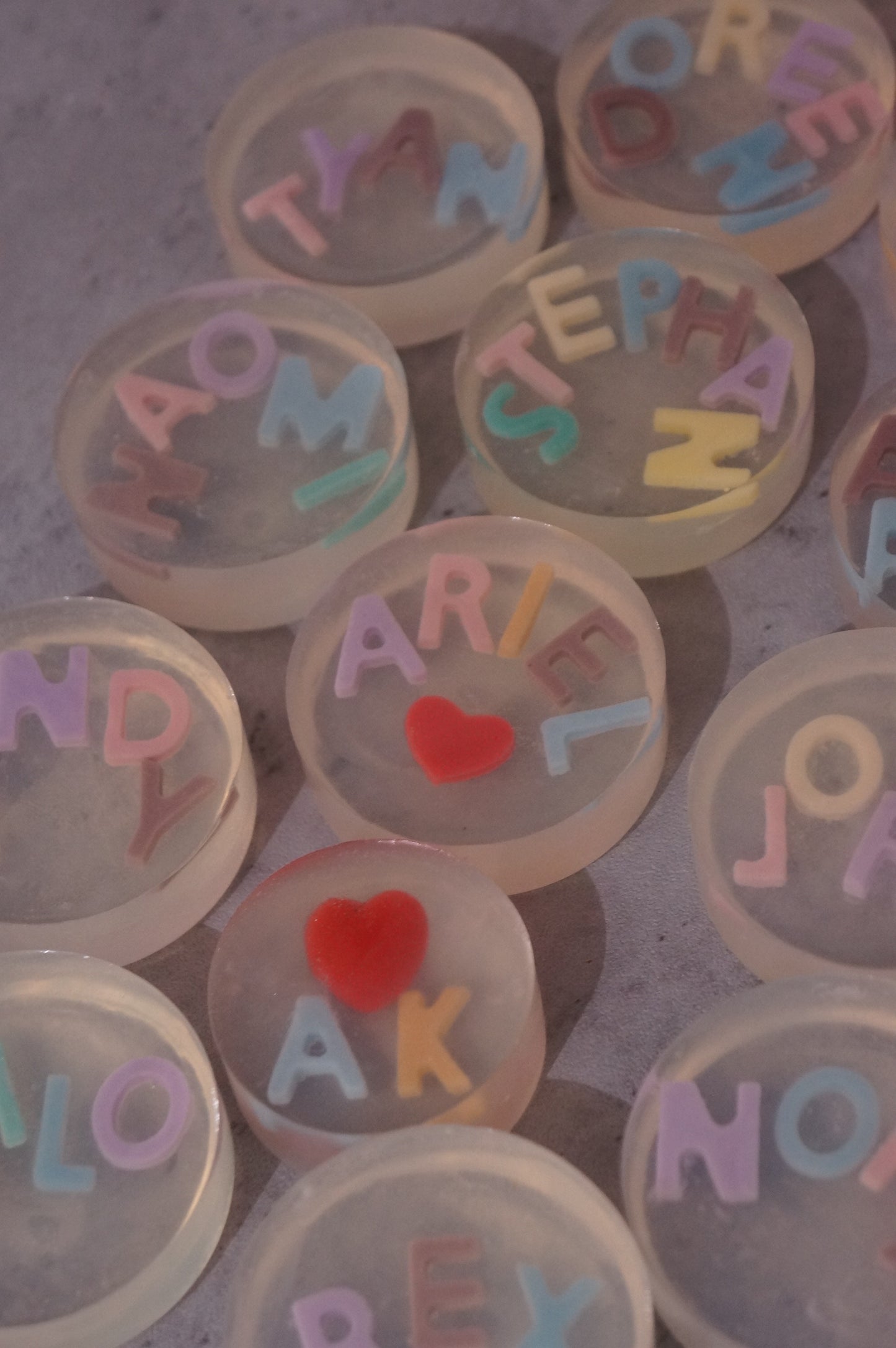 Customized Name Soap Birthday Favours (made-to-order)