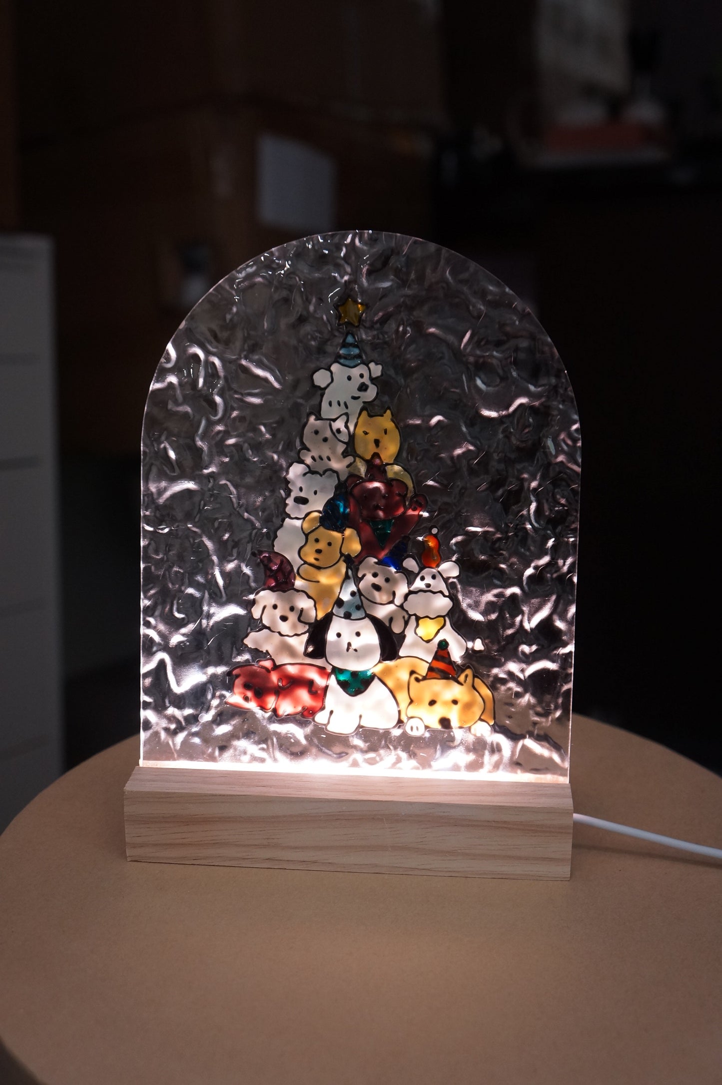 Ripple Night Light - Customized Pattern Painting Workshop