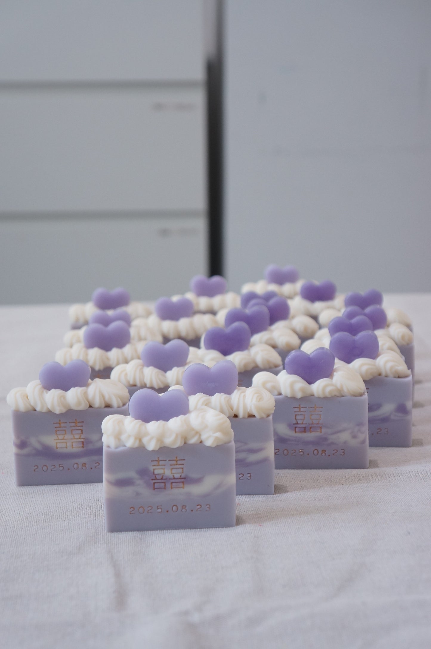 Classic 3-Layer Cold Process Soap Wedding Favours (made-to-order)