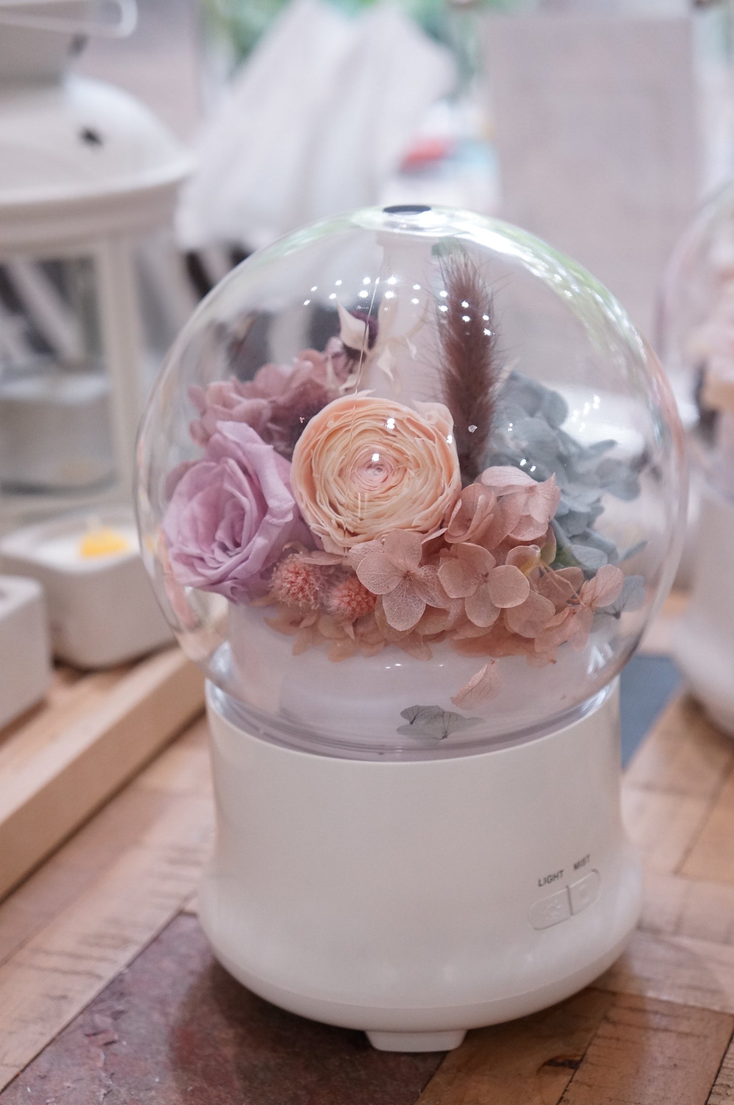 Dried Flower Home Diffuser & Light Workshop