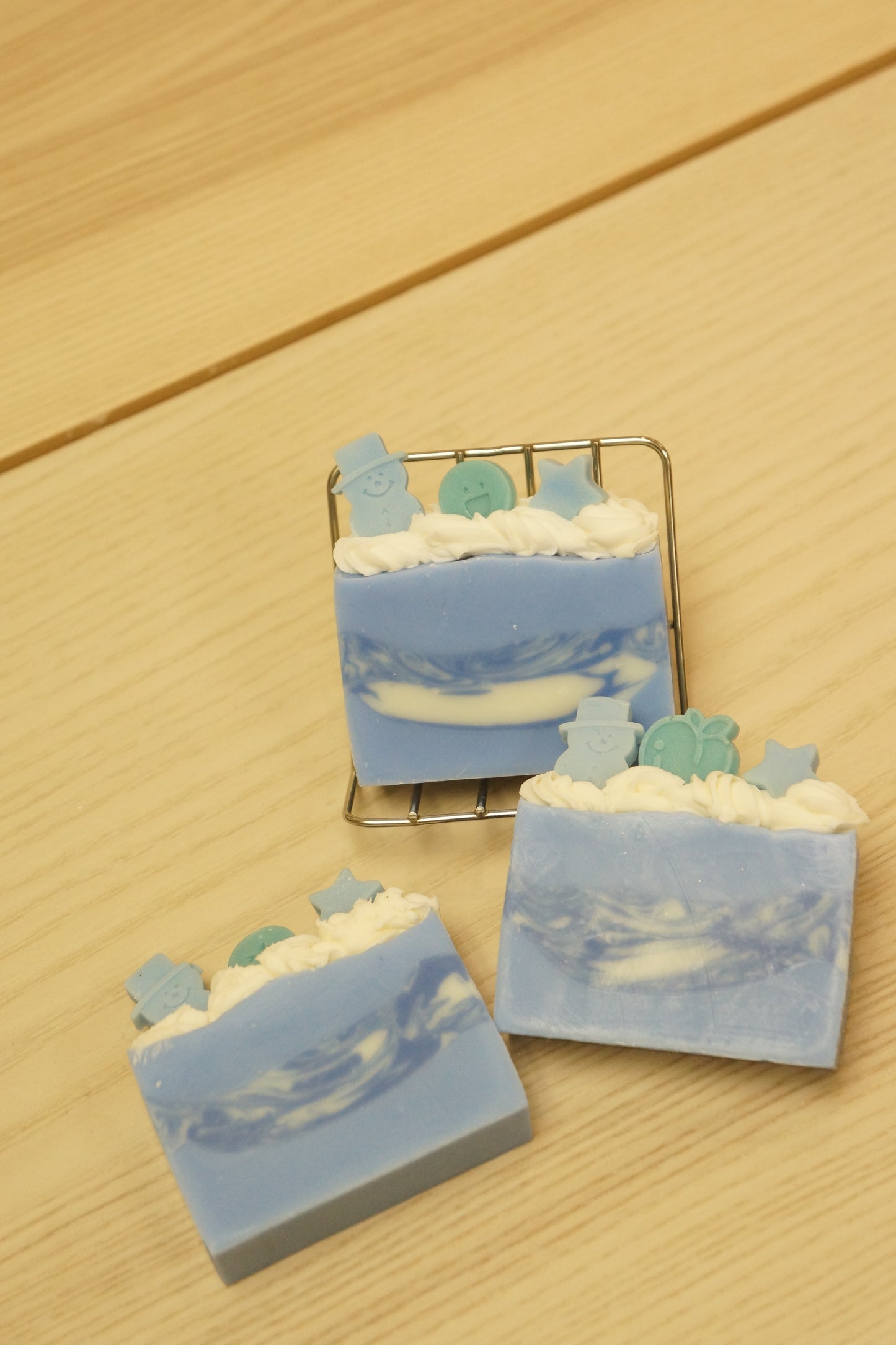 Blue Waves Cold Process Soap