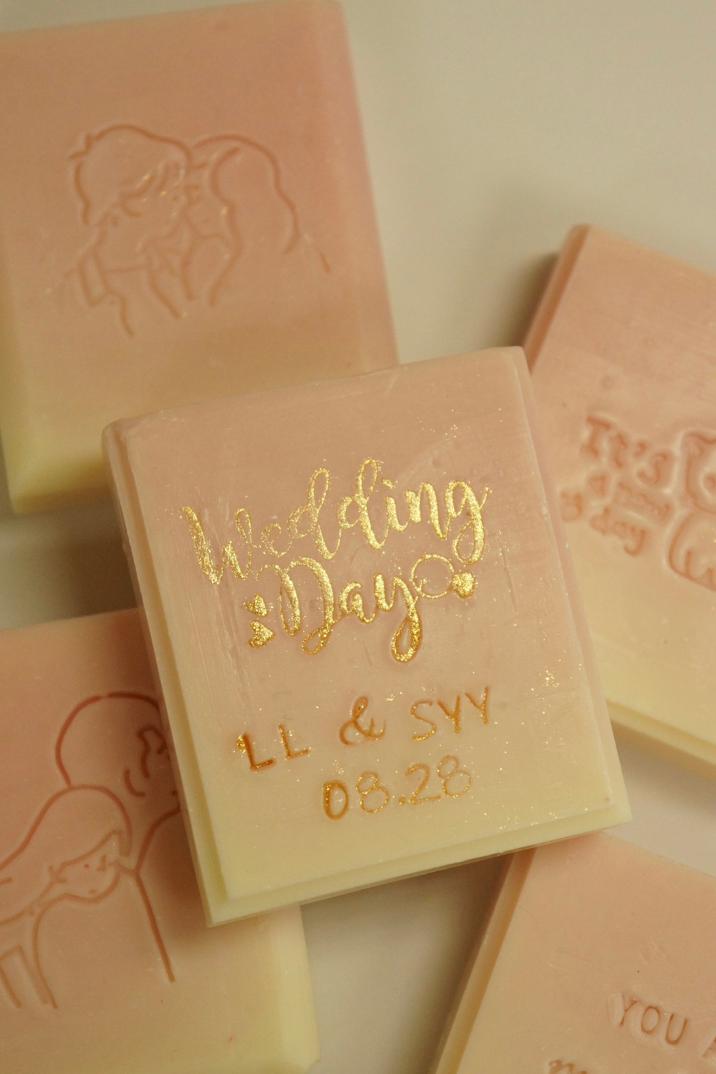 Pink Gradient Cold Process Soap