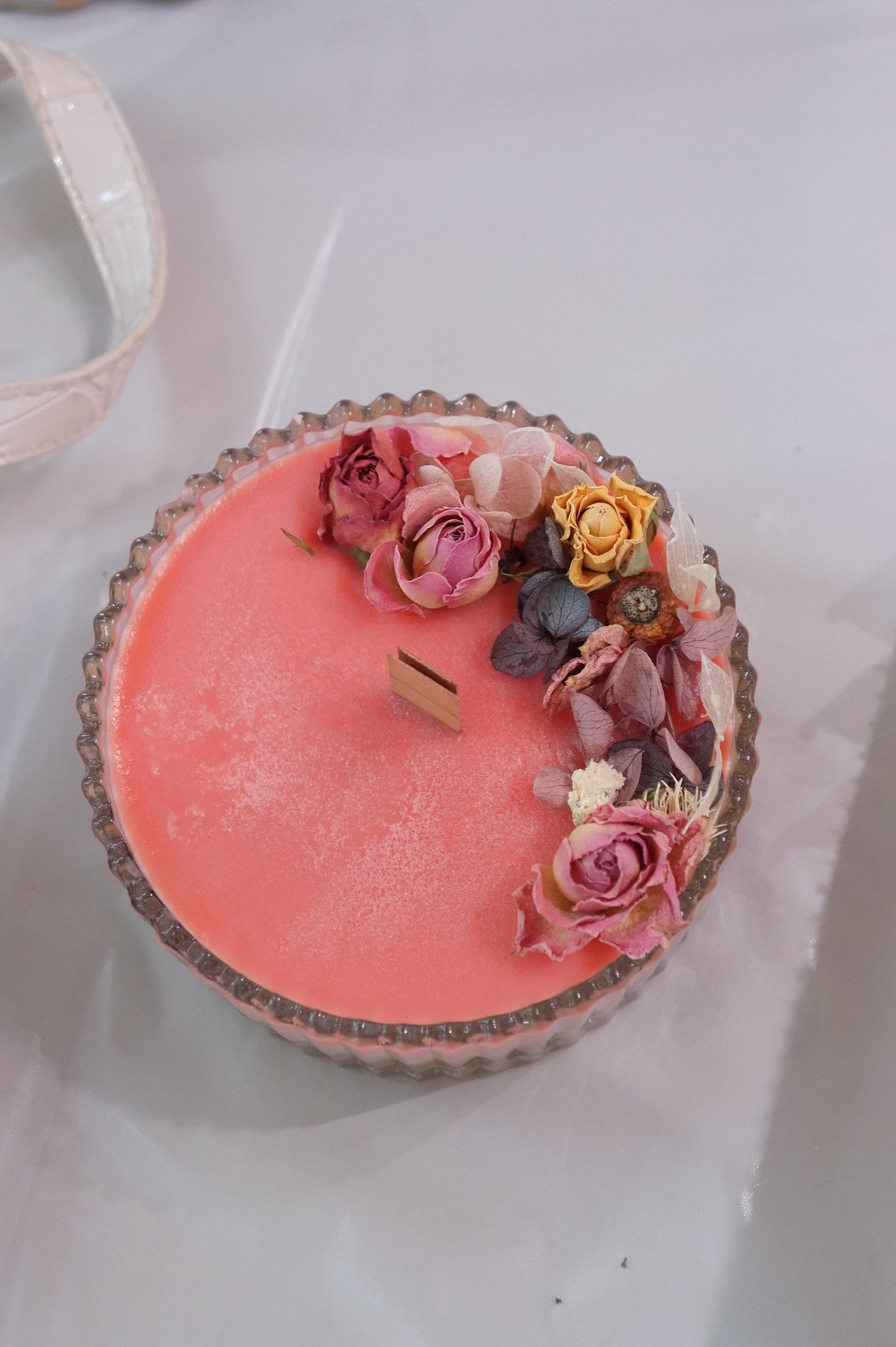 Candy Jar Dried Flower Candle Workshop