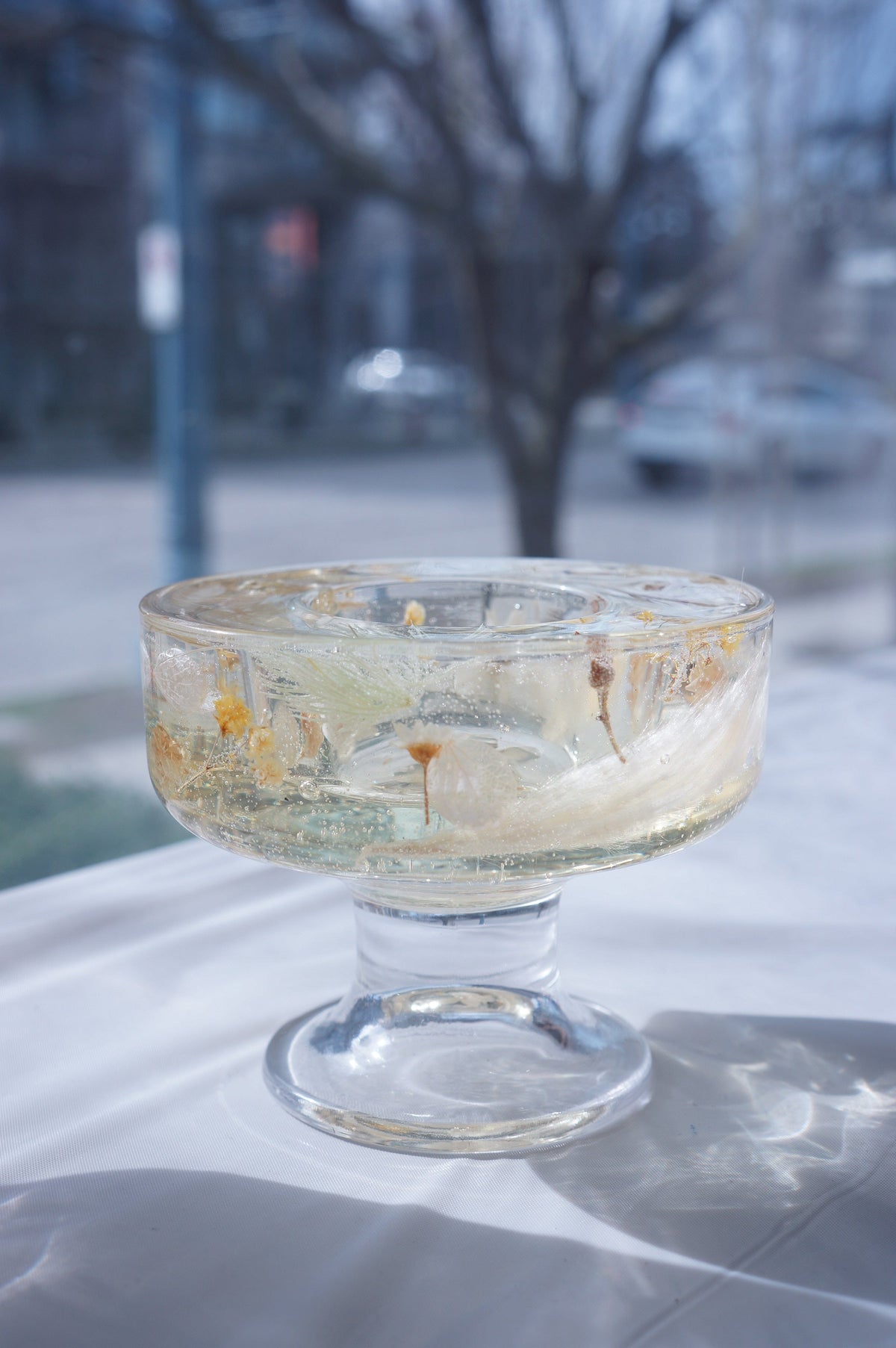 Workshop | Crystal Dried Flower Candle Holder + Tealight Candle