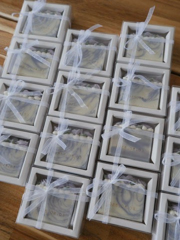Rose Garden Cold Process Soap Wedding Favours (made-to-order)