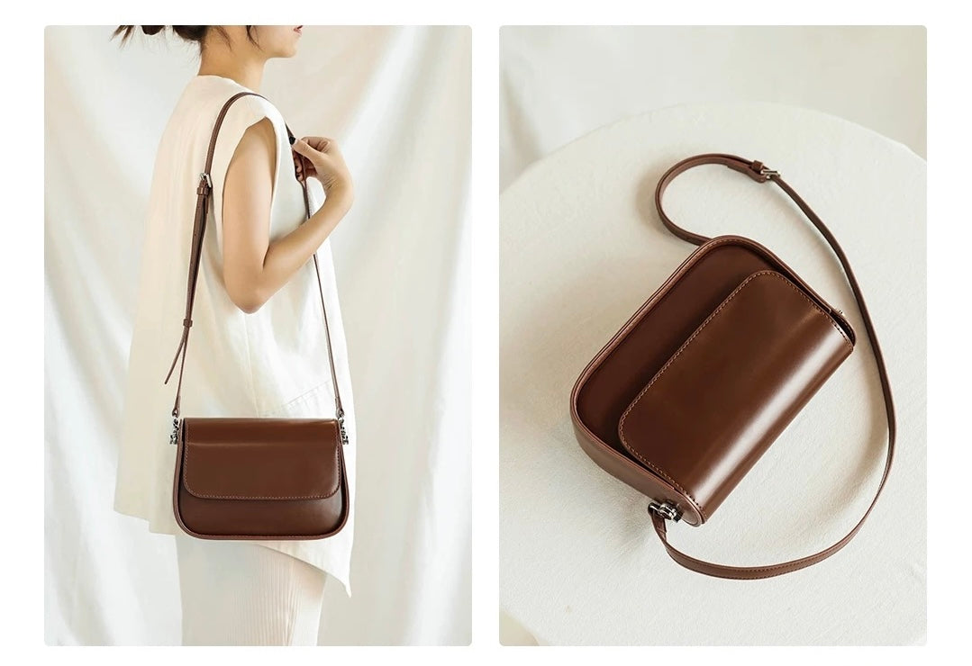 Boxy Saddle Bag