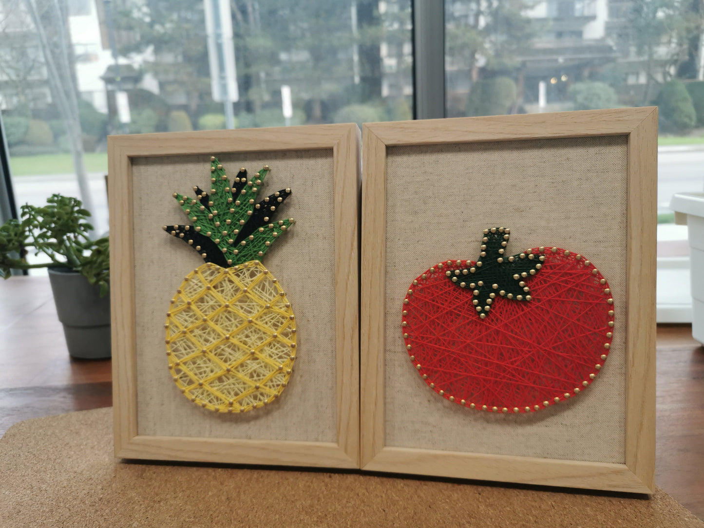 Plants & Fruits - Customized Pattern Framed String Art Workshop