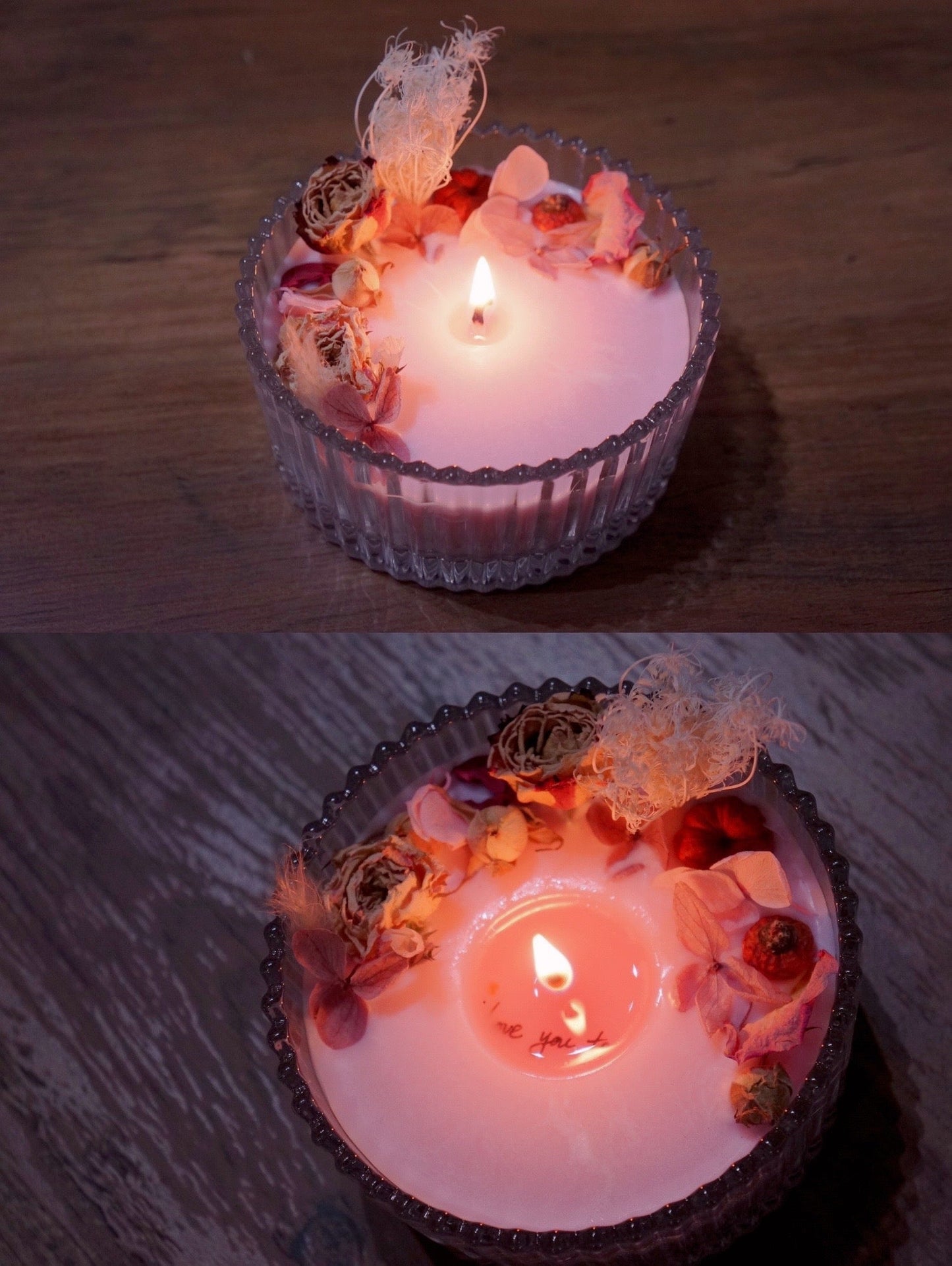 Candy Jar Dried Flower Candle Workshop