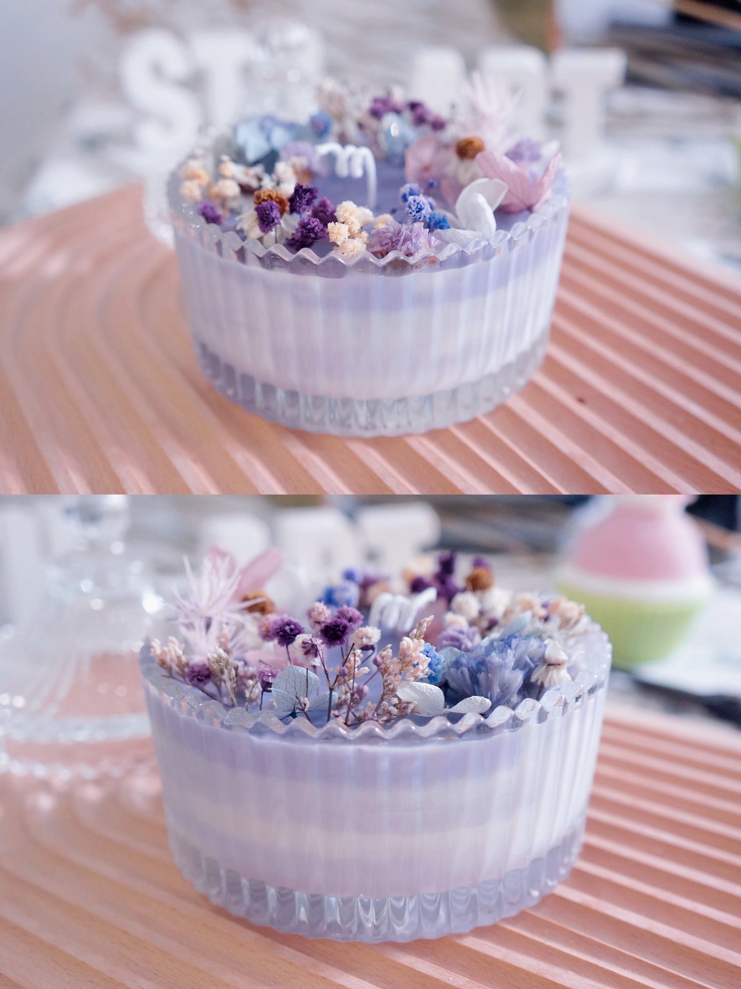 Candy Jar Dried Flower Candle Workshop