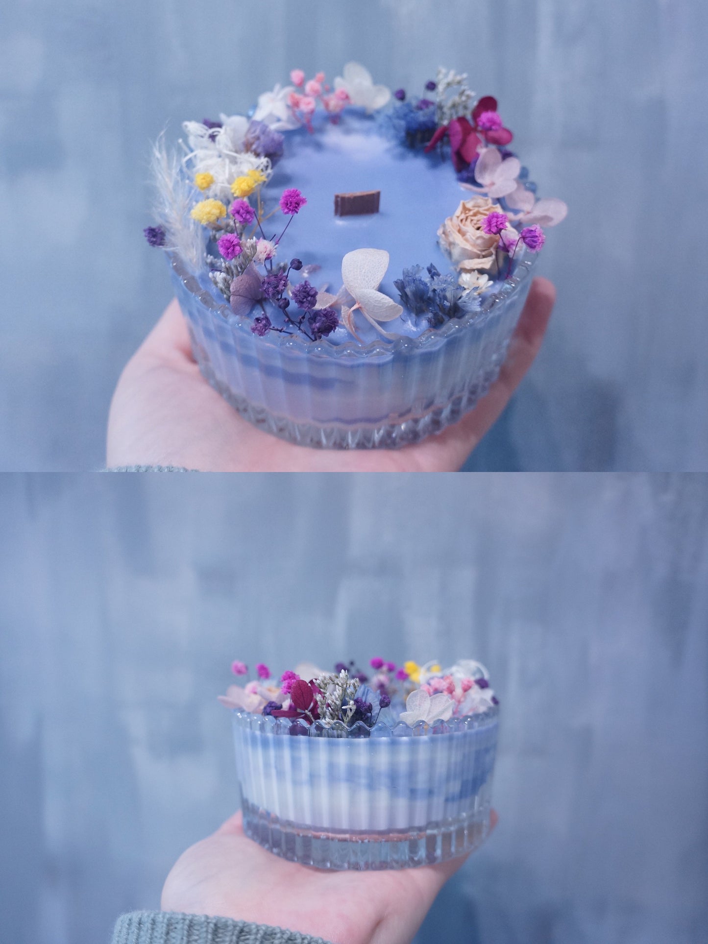 Candy Jar Dried Flower Candle Workshop