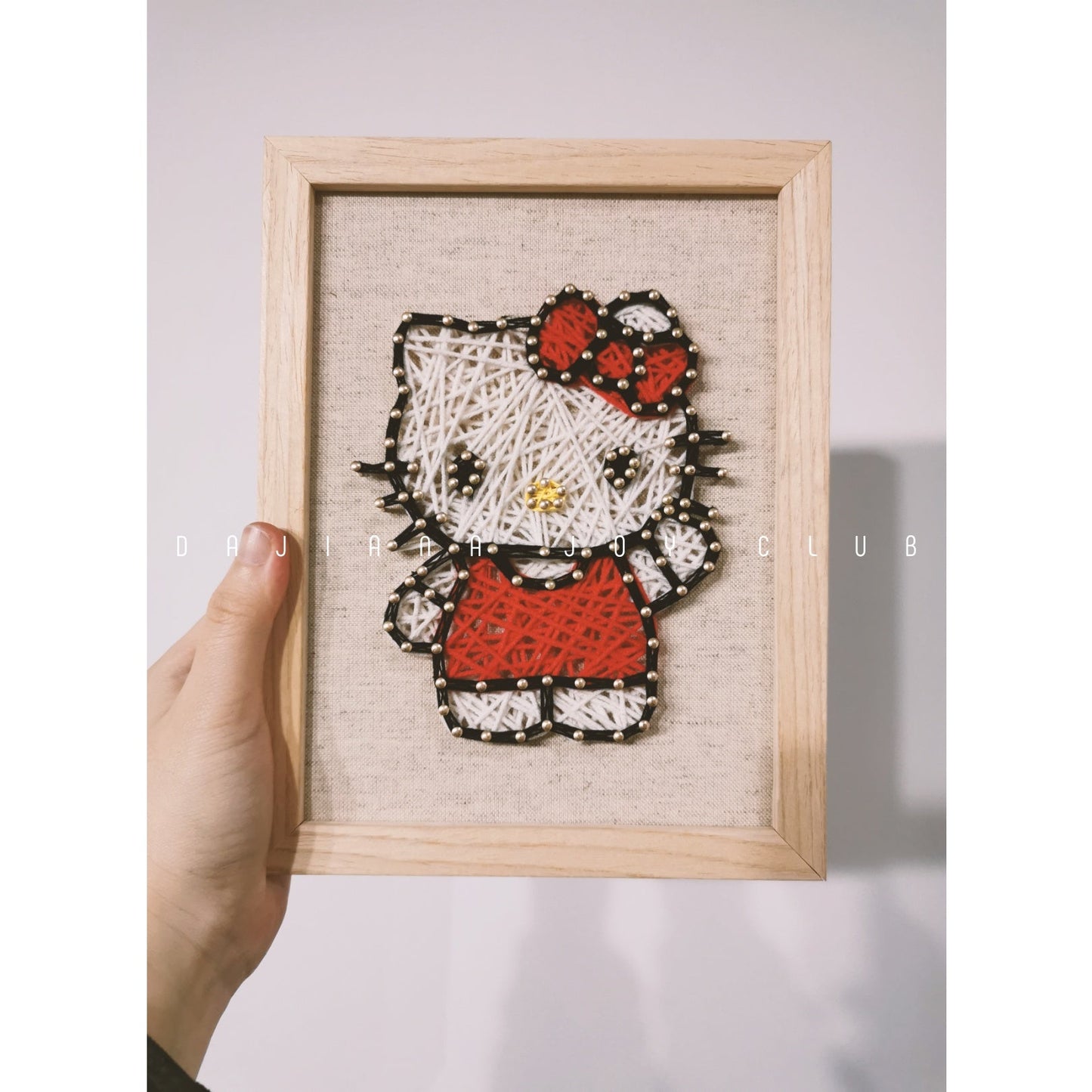 Cartoon - Customized Pattern Framed String Art Workshop