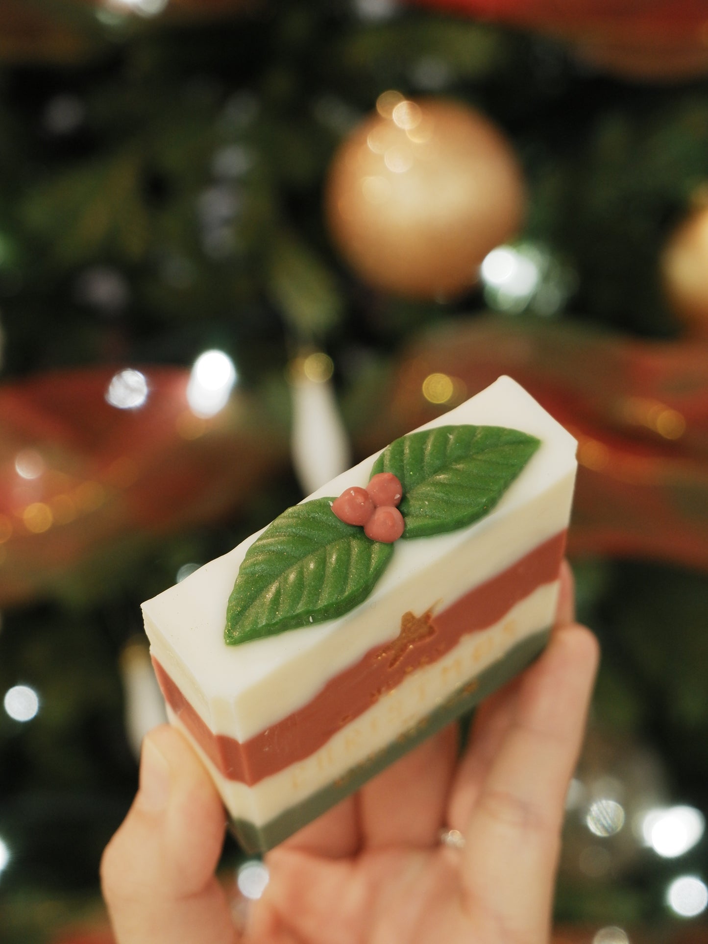 Christmas Stripes Cold Process Soap