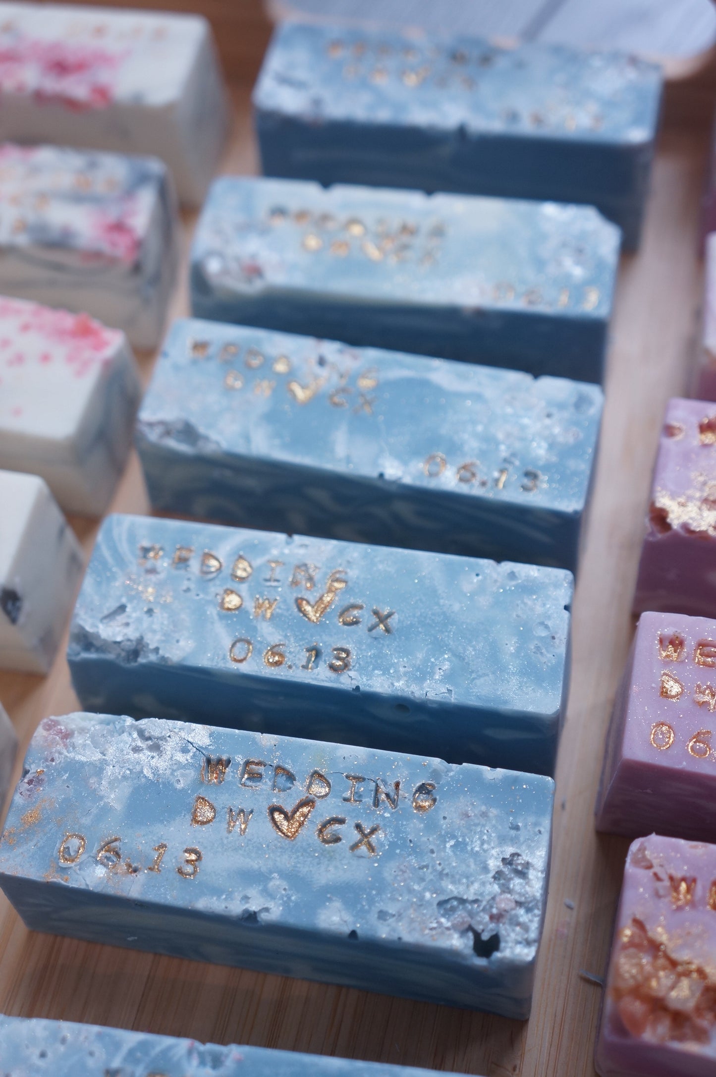 Vintage Style Cold Process Soap Wedding Favours (made-to-order)