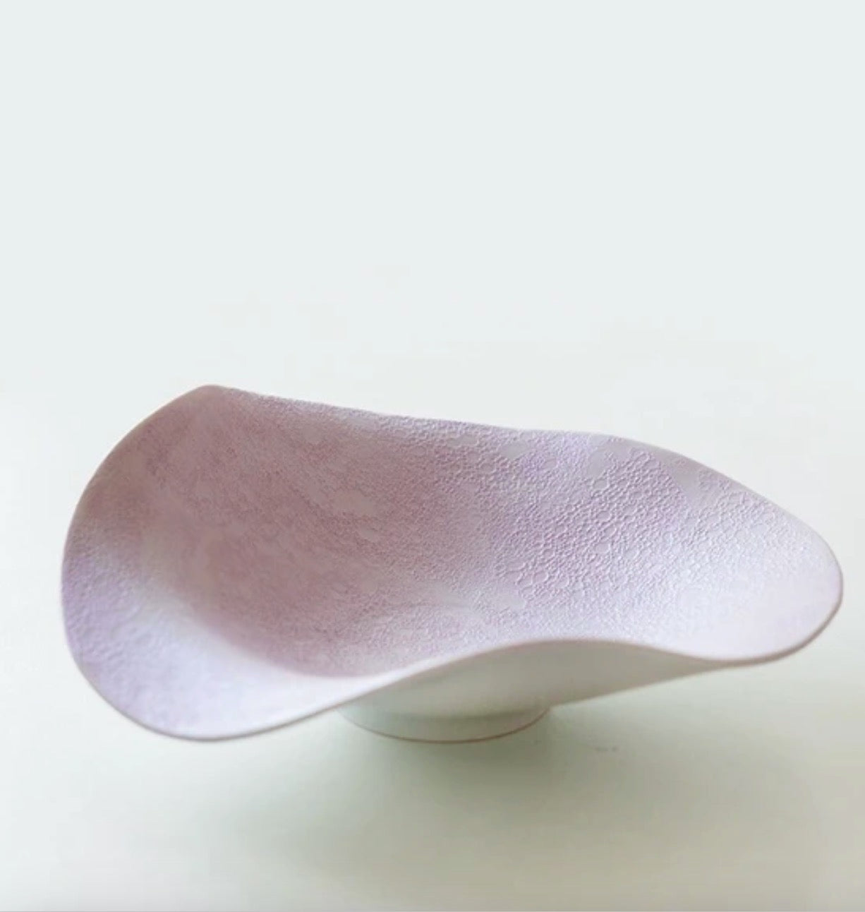 Arita Ware | Purple Pearl Bubble Pattern Plate - Curved Plate