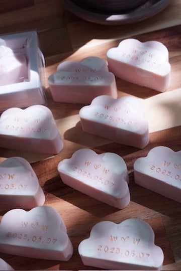 Cloud Cold Process Soap Wedding Favours (made-to-order)