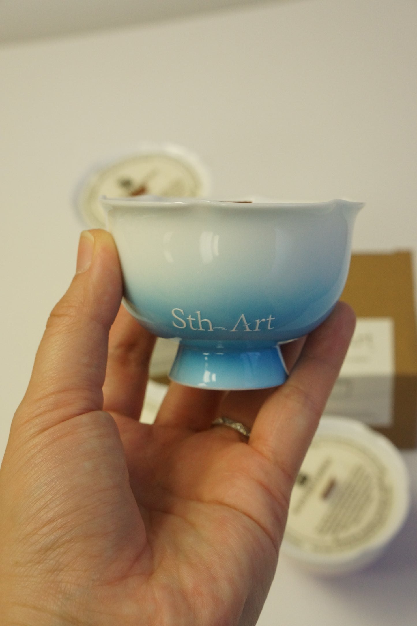 Hand-poured Tea Cup Scented Soy Candle