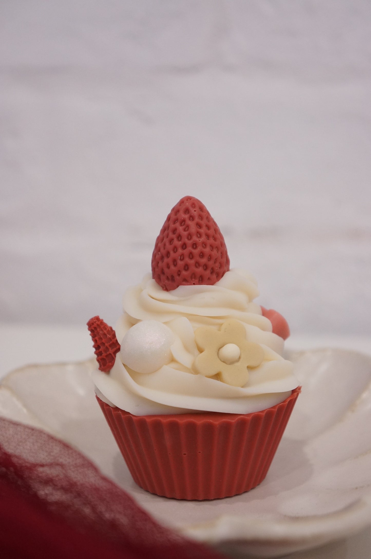 Strawberry Cupcake Cold Process Soap