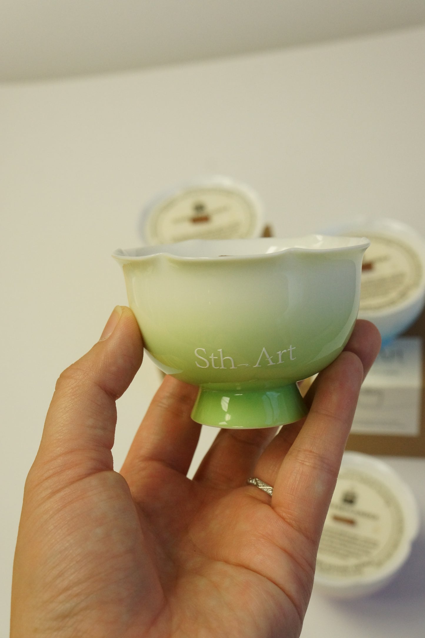 Hand-poured Tea Cup Scented Soy Candle