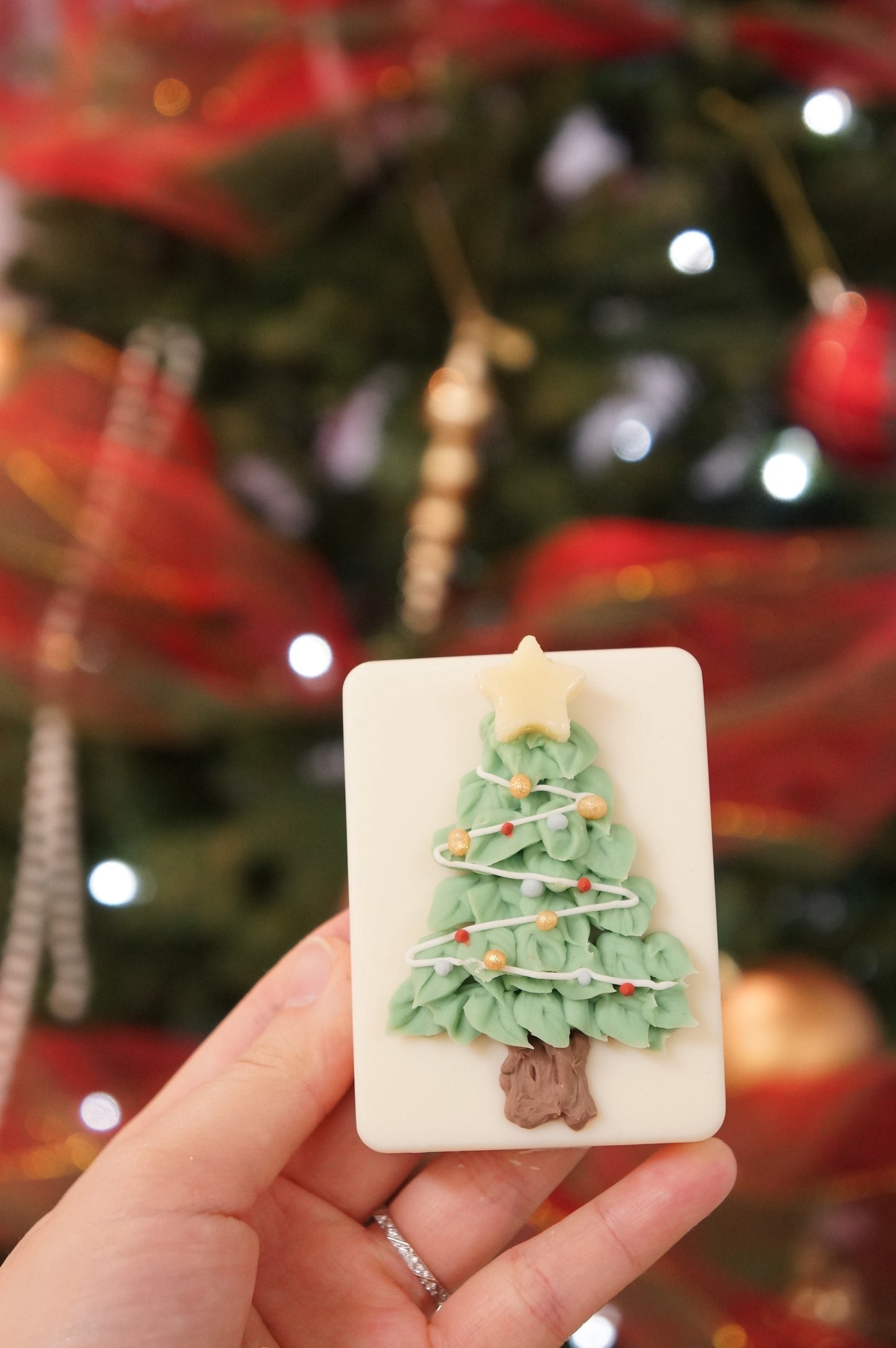 Christmas Hand-Painted Cold Process Soap