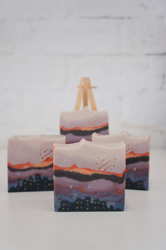 Night City Skyline Cold Process Soap