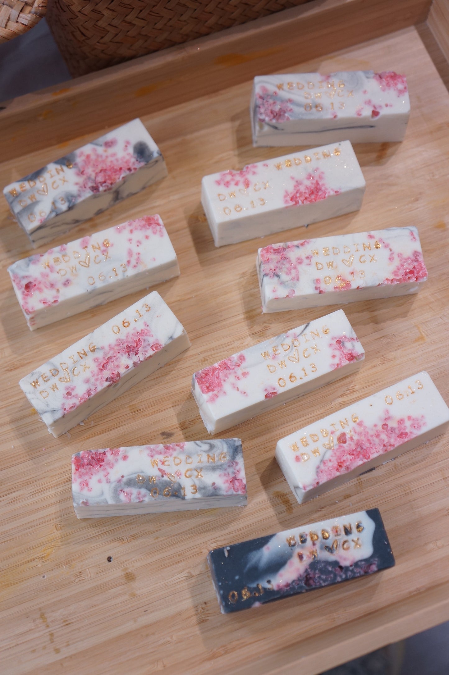 Vintage Style Cold Process Soap Wedding Favours (made-to-order)