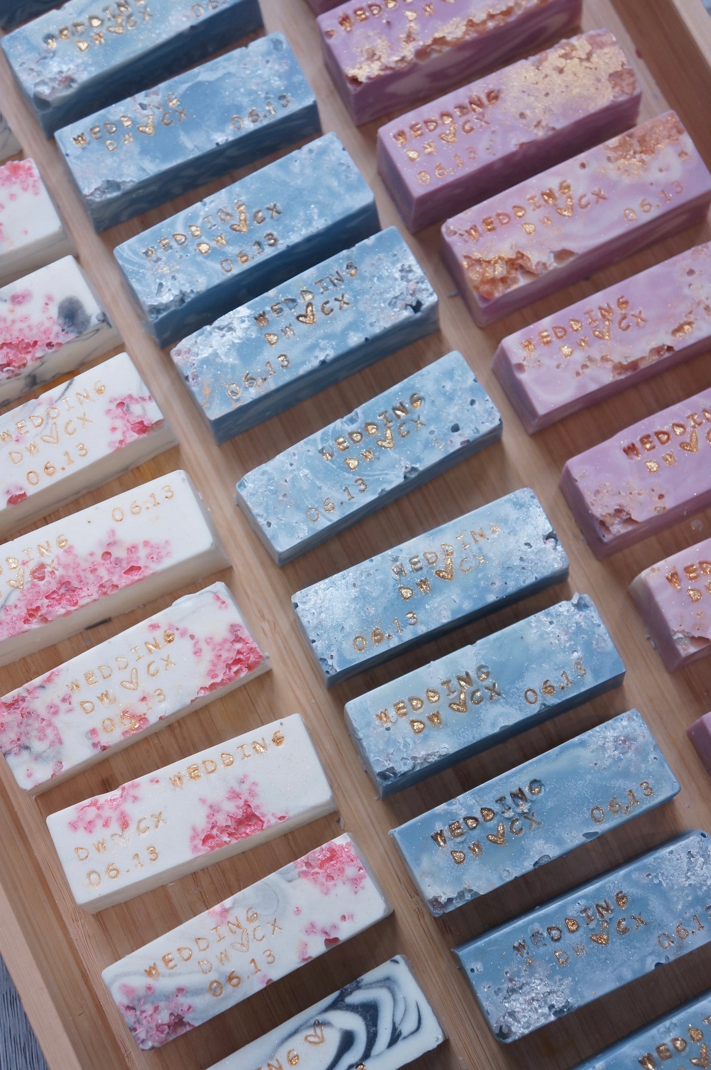 Vintage Style Cold Process Soap Wedding Favours (made-to-order)