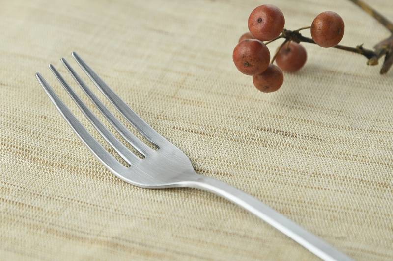 Tsubamesanjo | Mizuhiki Knot Fork & Spoon (Silver)