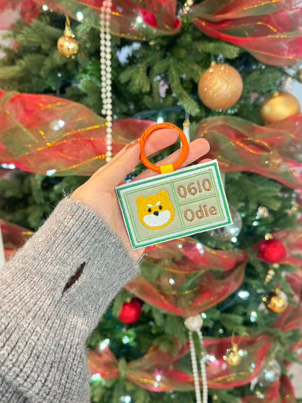 Customized Embroidery Pet ID Tags