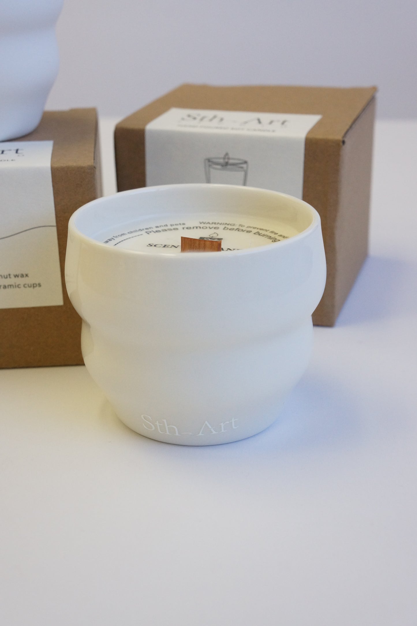 Hand-poured Cloud Cup Scented Soy Candle