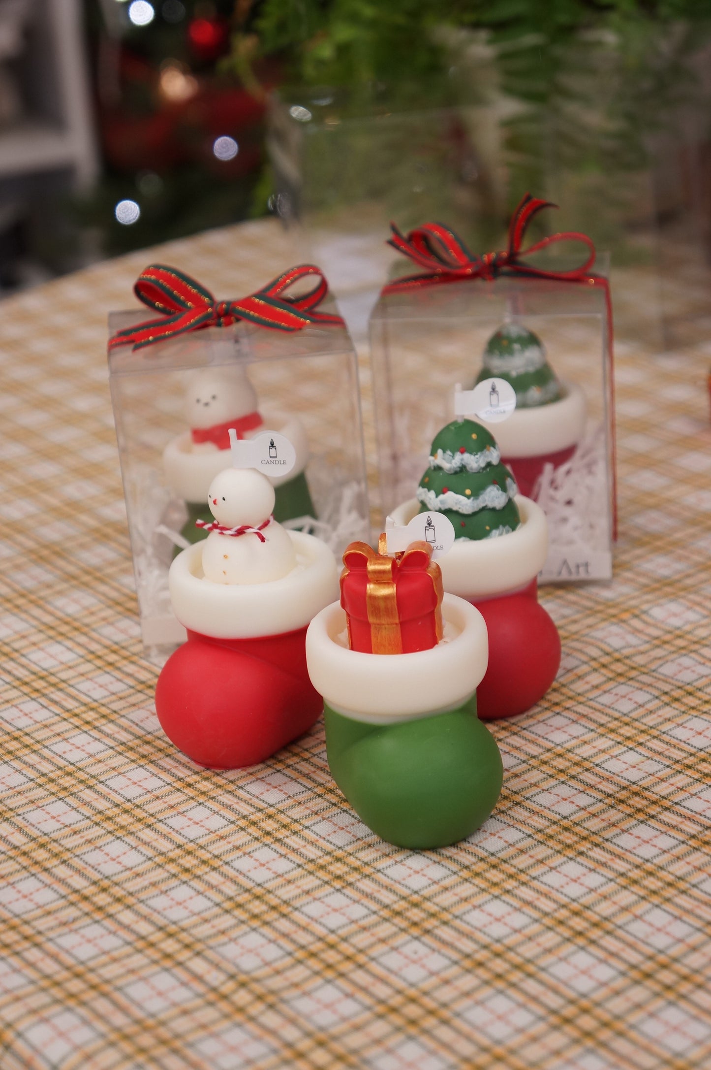 Christmas Boot Scented Candles