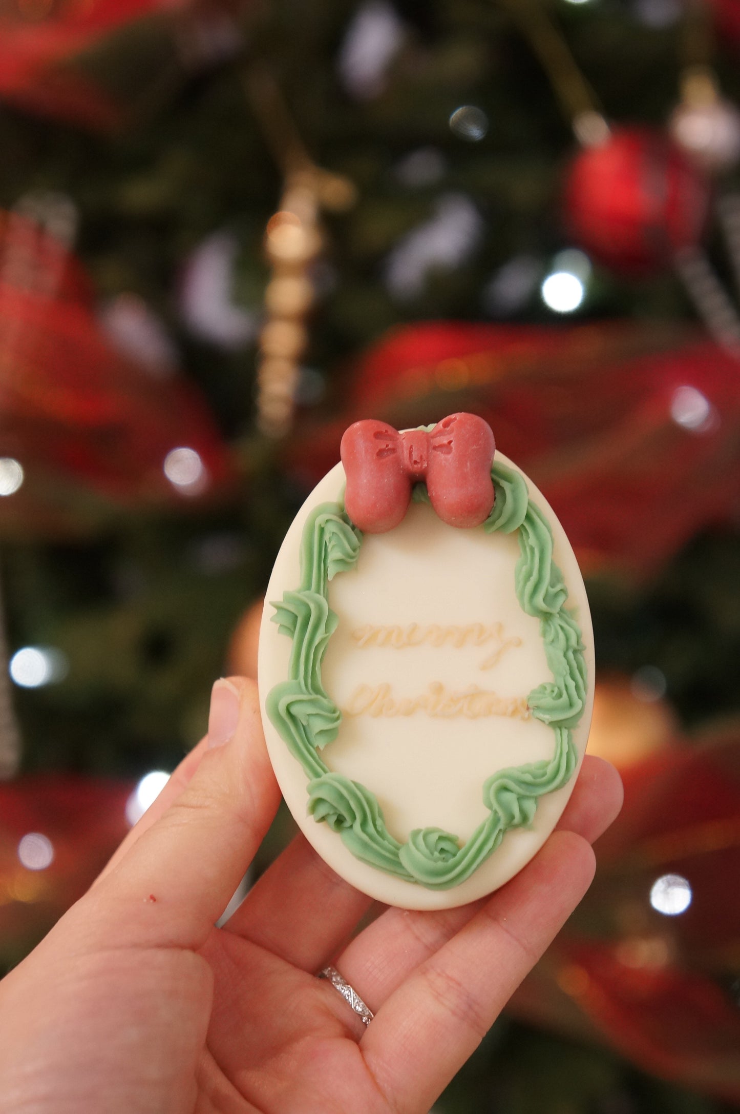 Christmas Hand-Painted Cold Process Soap