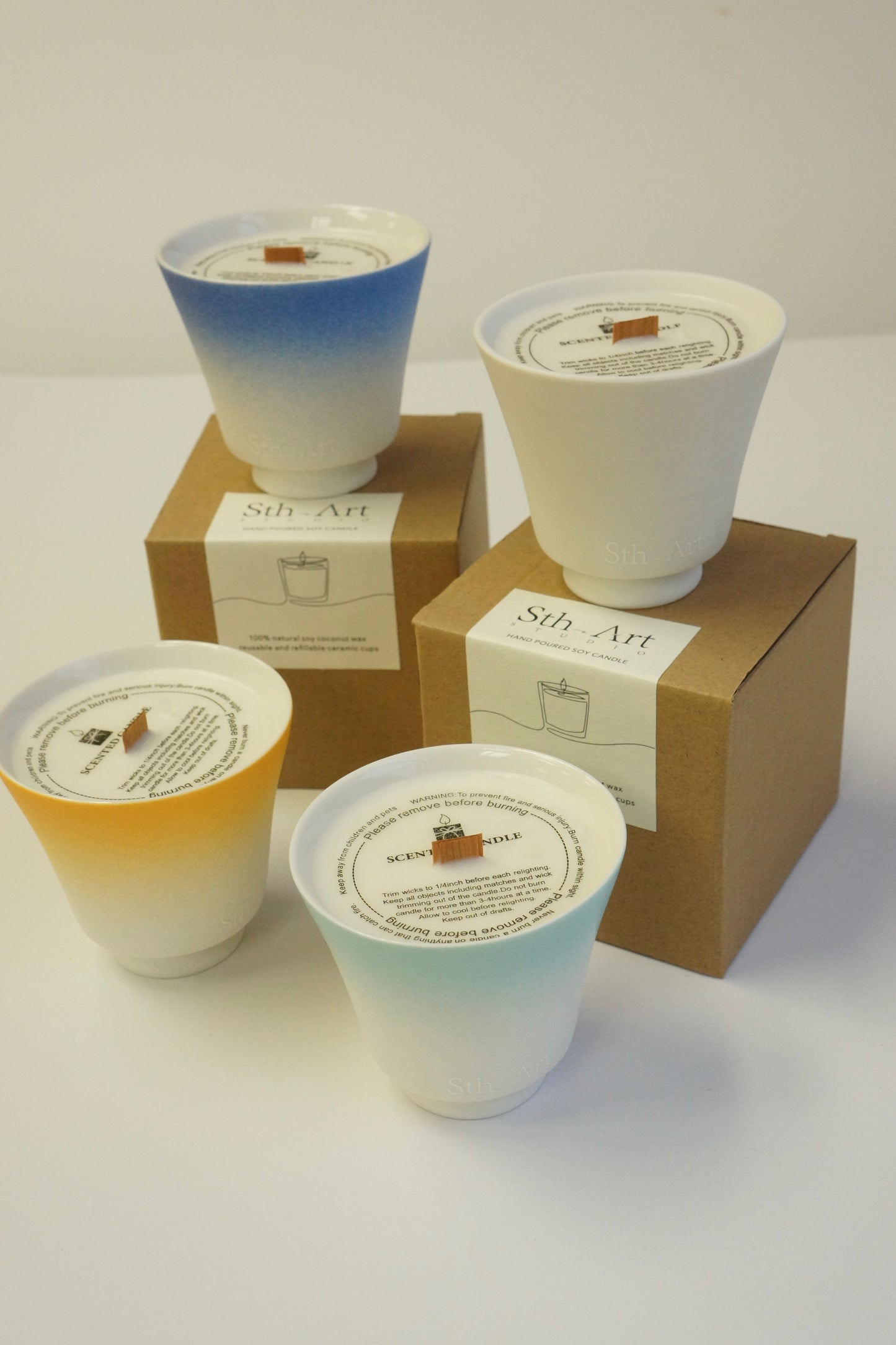 Hand-poured Host Cup Scented Soy Candle