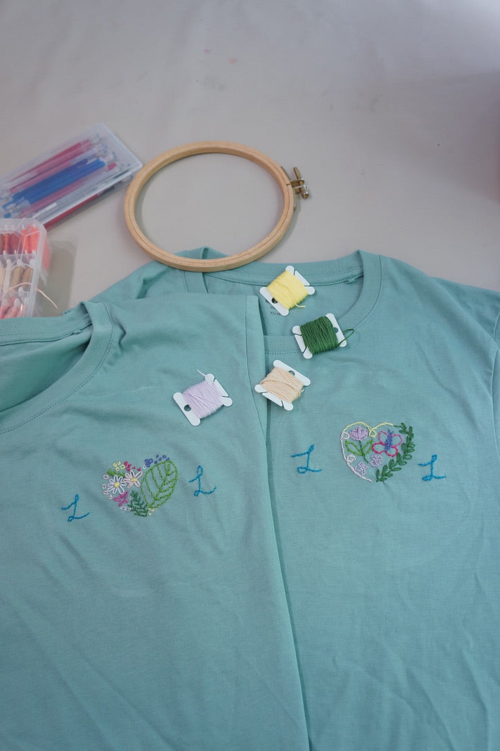 Plants - T-Shirt Embroidery Workshop