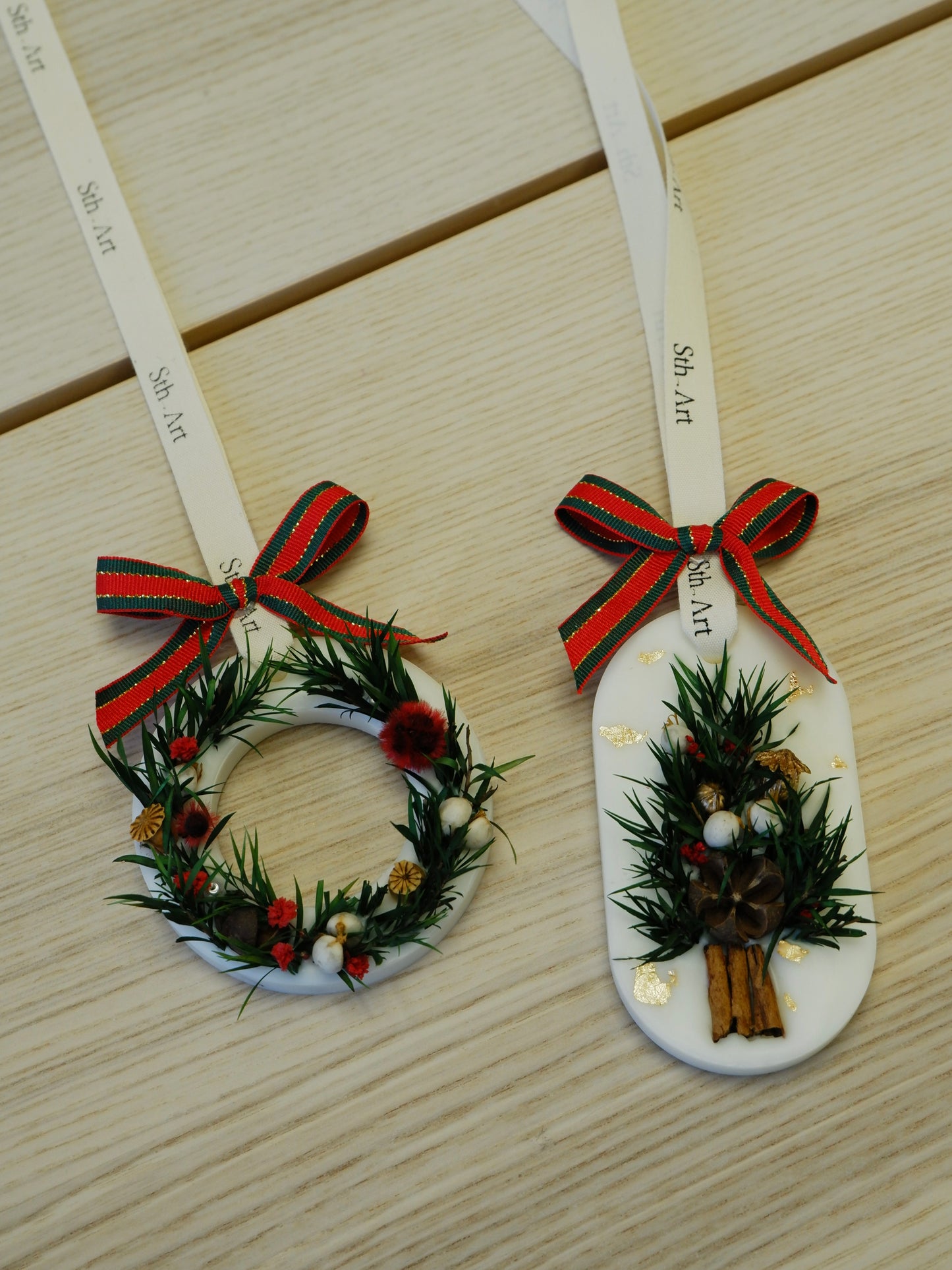 Christmas Dried Flower Scented Wax Tablet Diffuser