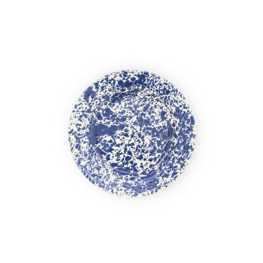 Crow Canyon | Coupe Salad Plate (Splatter Navy & Cream)