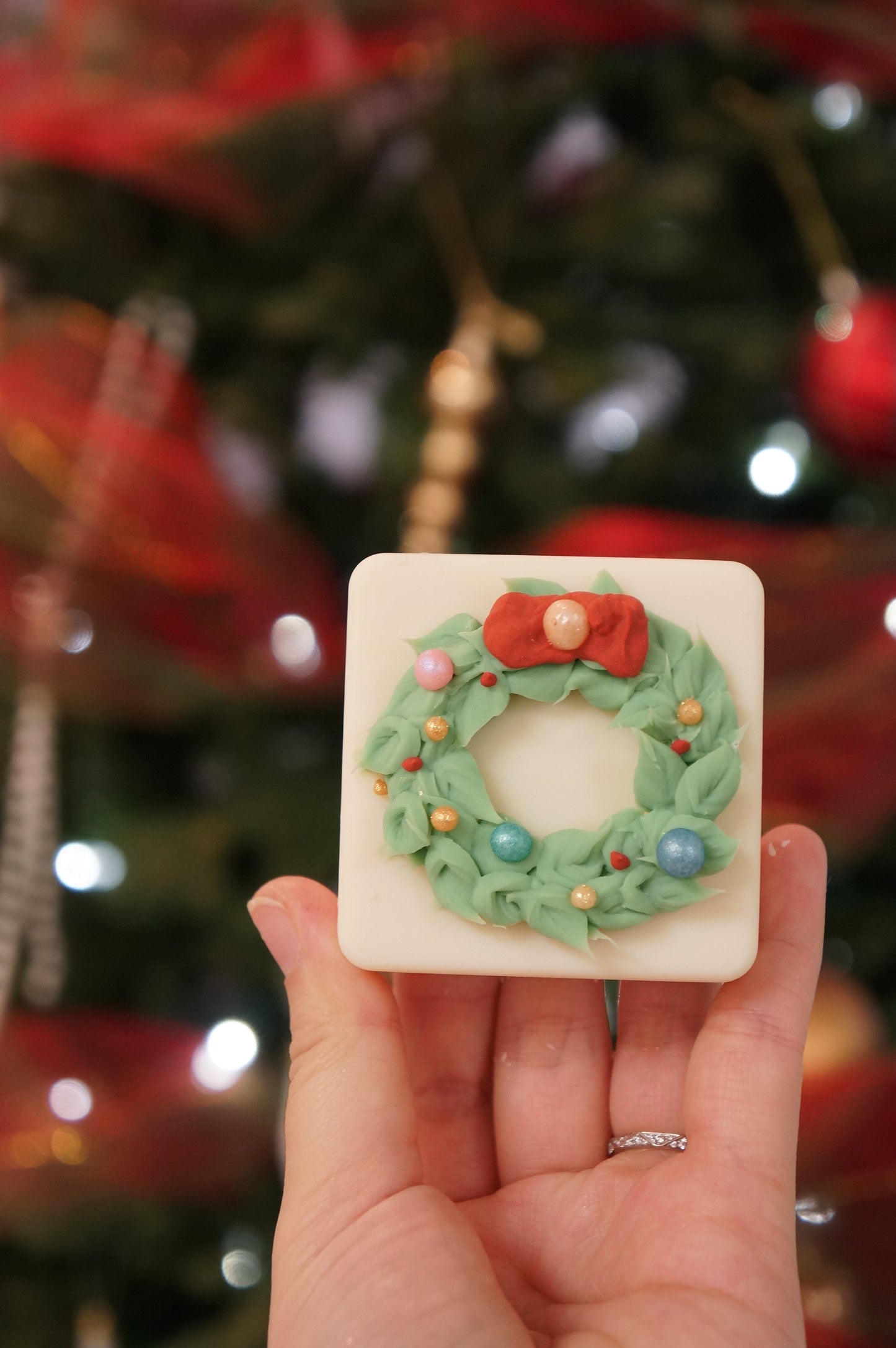 Christmas Hand-Painted Cold Process Soap