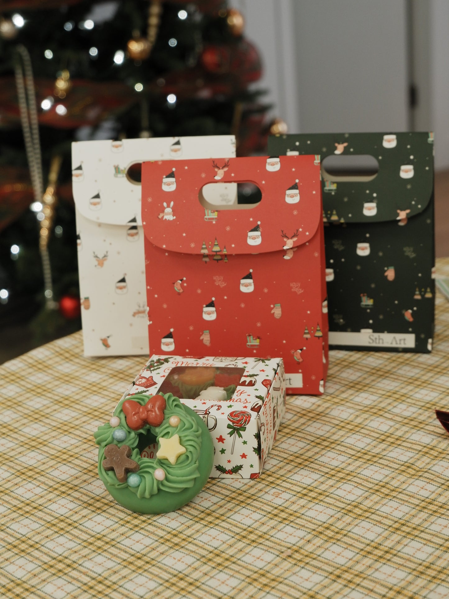 Christmas Wreath Cold Process Soap