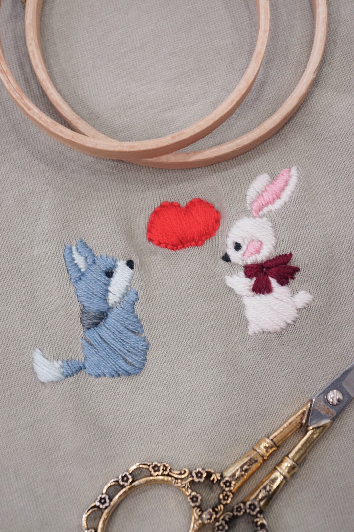 Animals - T-Shirt Embroidery Workshop