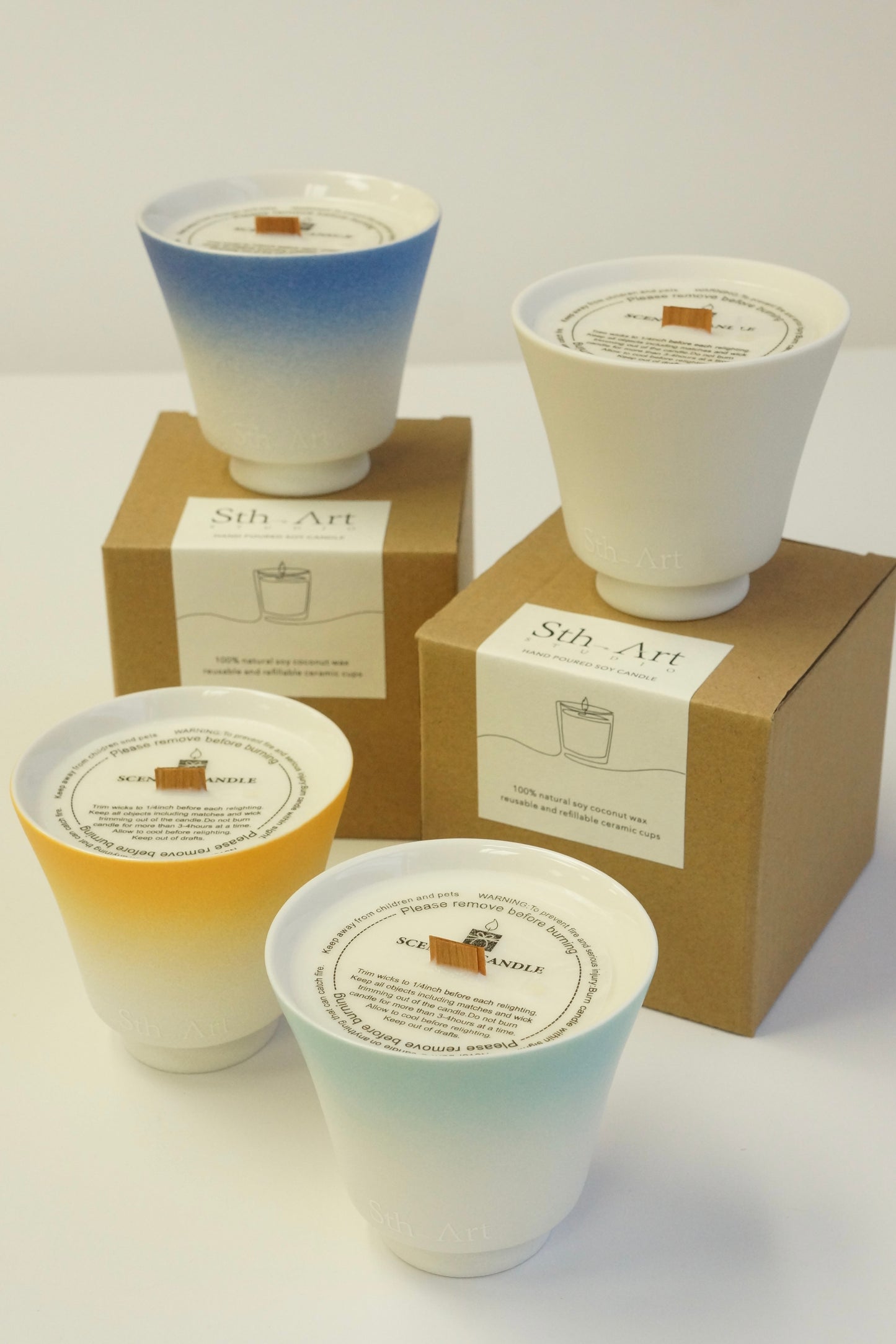 Hand-poured Host Cup Scented Soy Candle